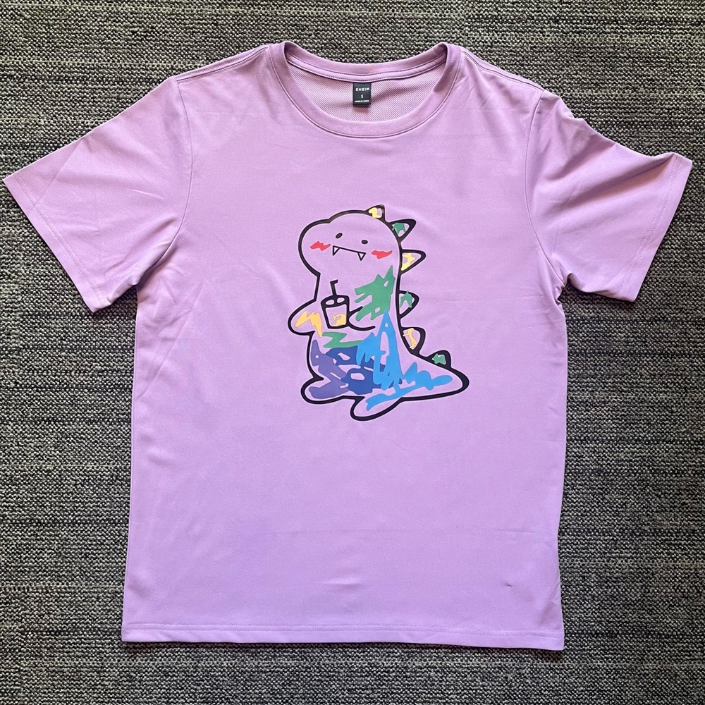 Purple Dinosaur Shrit
